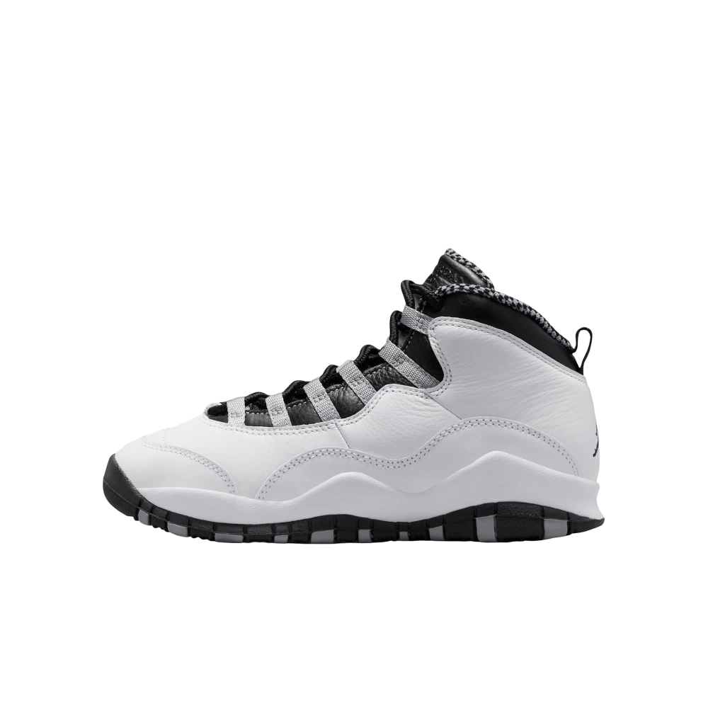 (GS) Air Jordan 10 Retro "OG Steel" (2025) [IB7359-104] Sneakers in White | FOOT NINJAS {1}