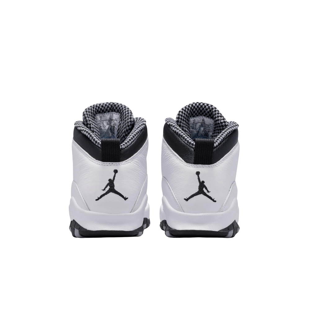 (GS) Air Jordan 10 Retro "OG Steel" (2025) [IB7359-104] Sneakers in White | FOOT NINJAS {5}