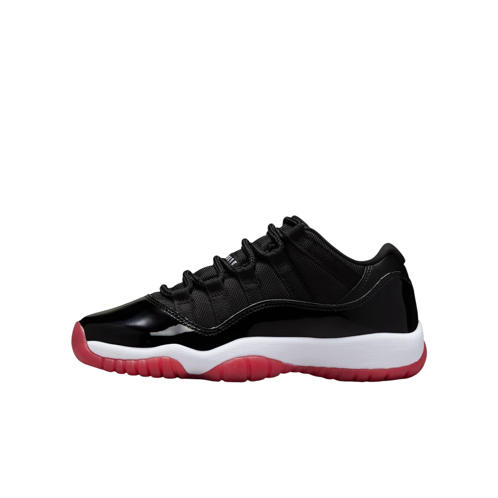 (GS) Air Jordan 11 Retro Low "Playoffs / Bred" (2025) [FV5121-006] Sneakers in Black | FOOT NINJAS {1}