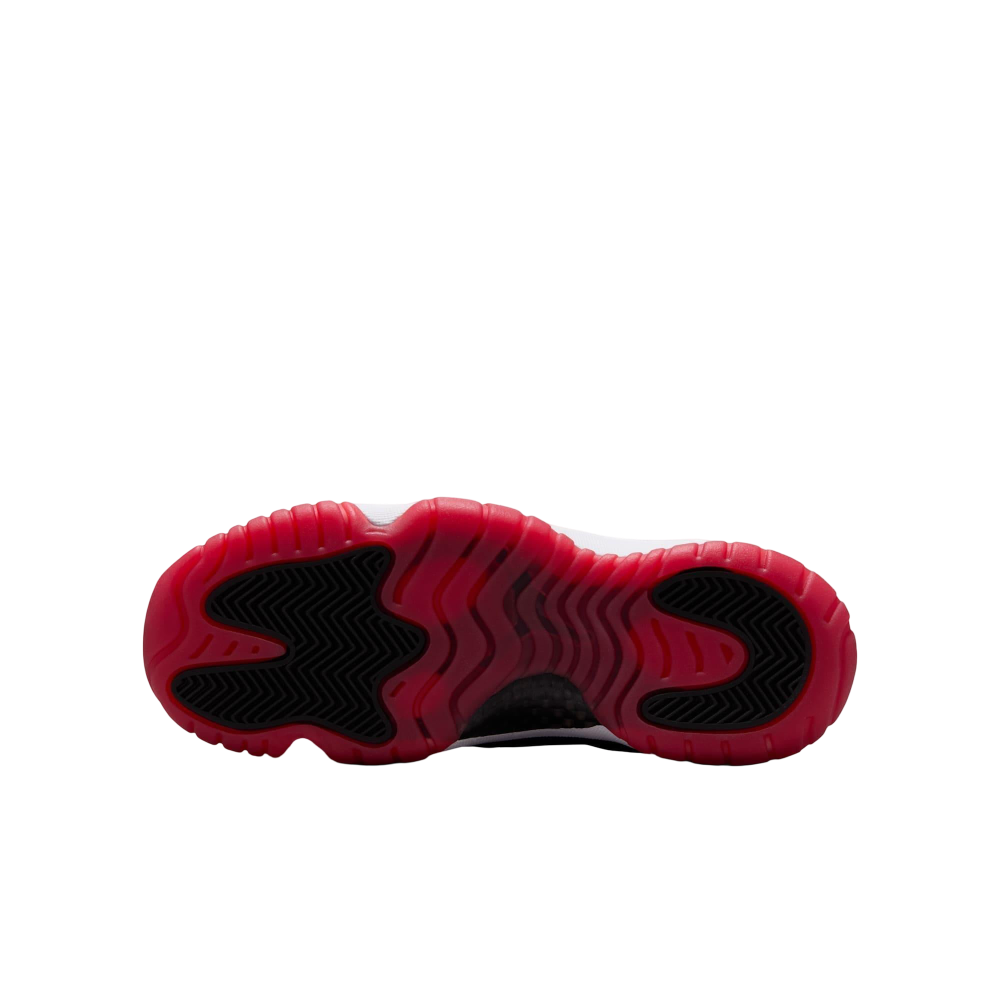 (GS) Air Jordan 11 Retro Low "Playoffs / Bred" (2025) [FV5121-006] Sneakers in Black | FOOT NINJAS {6}