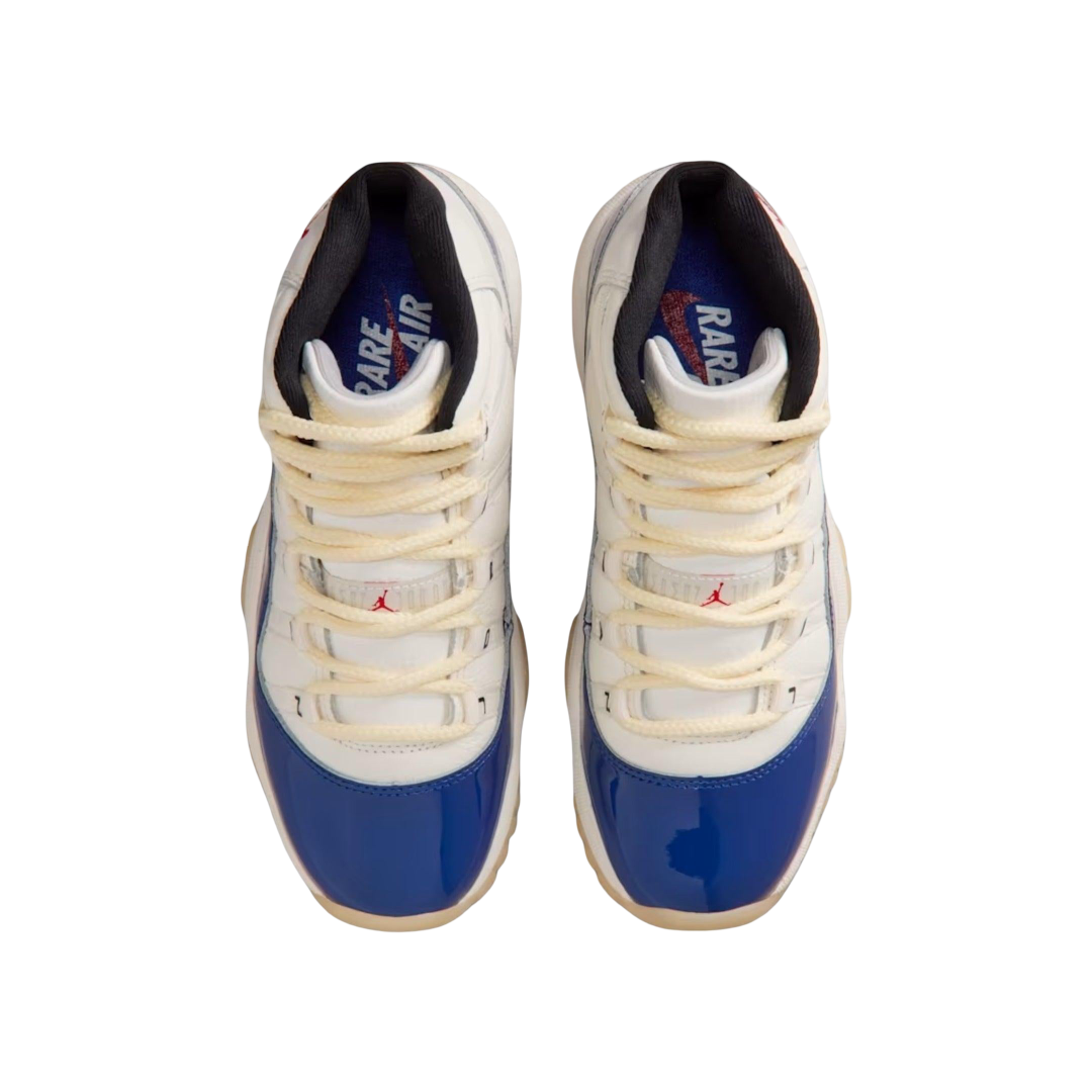(GS) Air Jordan 11 Retro "Rare Air" (2025) [IH2364-400] Sneakers in Blue | FOOT NINJAS {4}