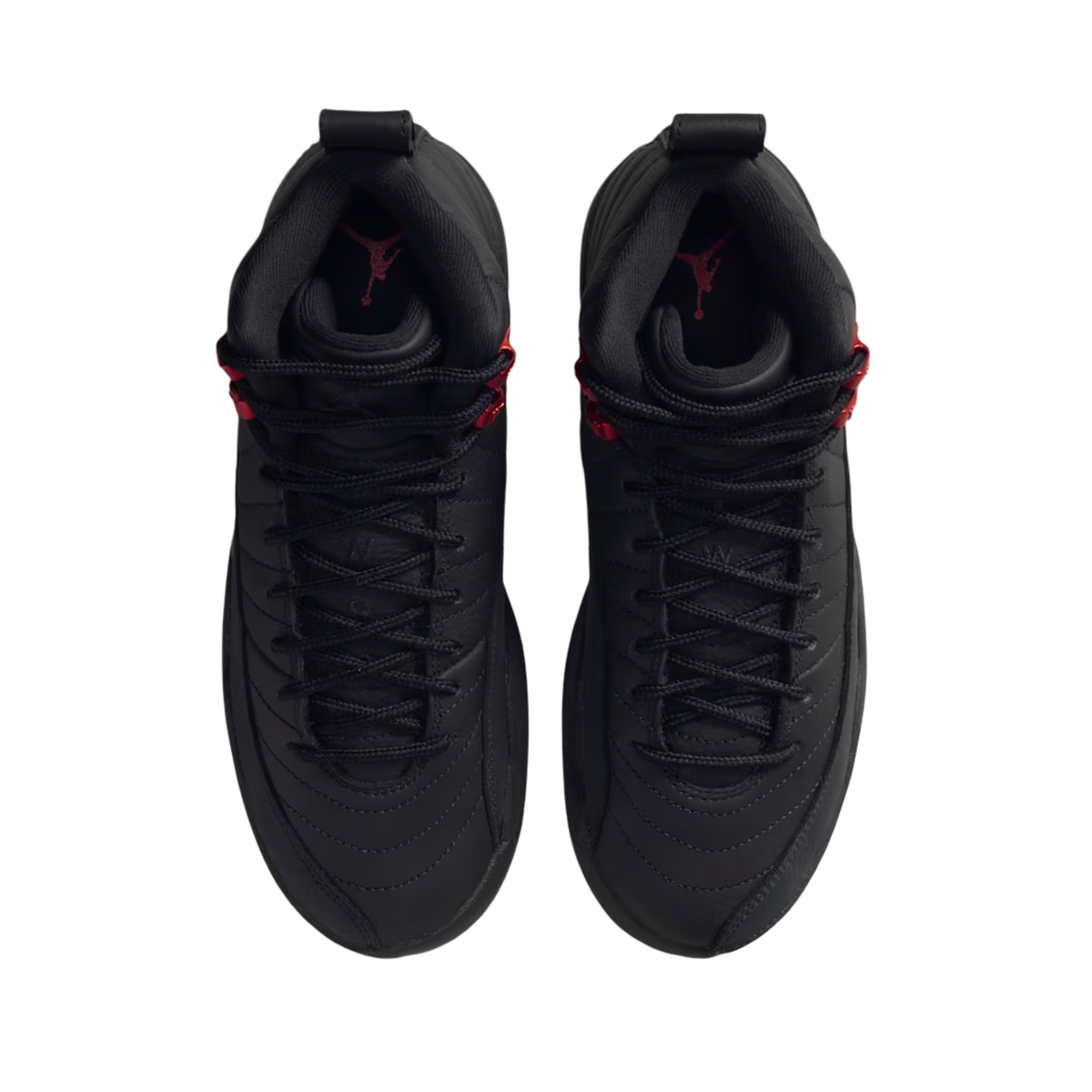 (GS) Air Jordan 12 Retro "Bloodline" (2026) [153265-003] Sneakers in Black | FOOT NINJAS {4}