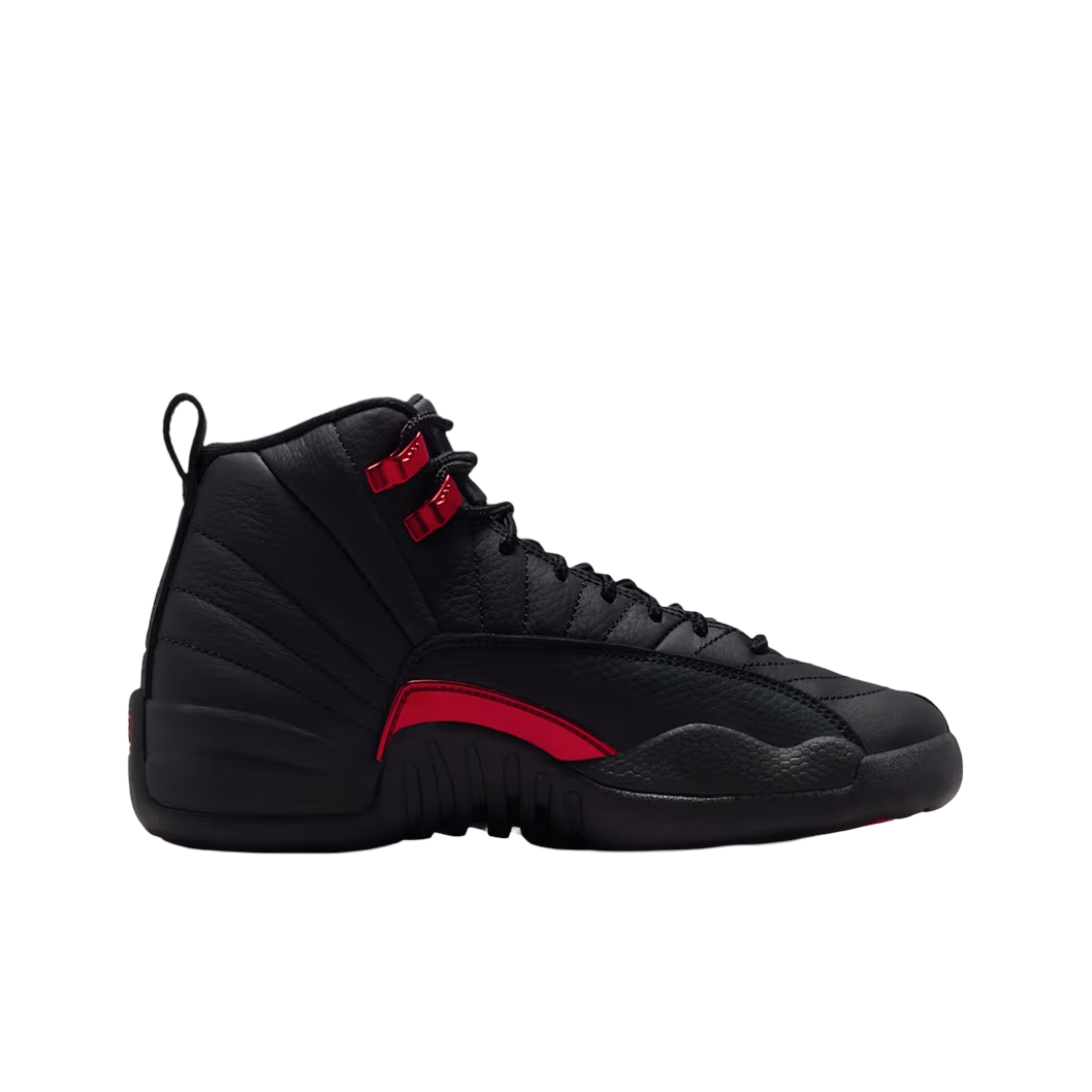 (GS) Air Jordan 12 Retro "Bloodline" (2026) Sneakers in Black [153265-003] | FOOT NINJAS [2]
