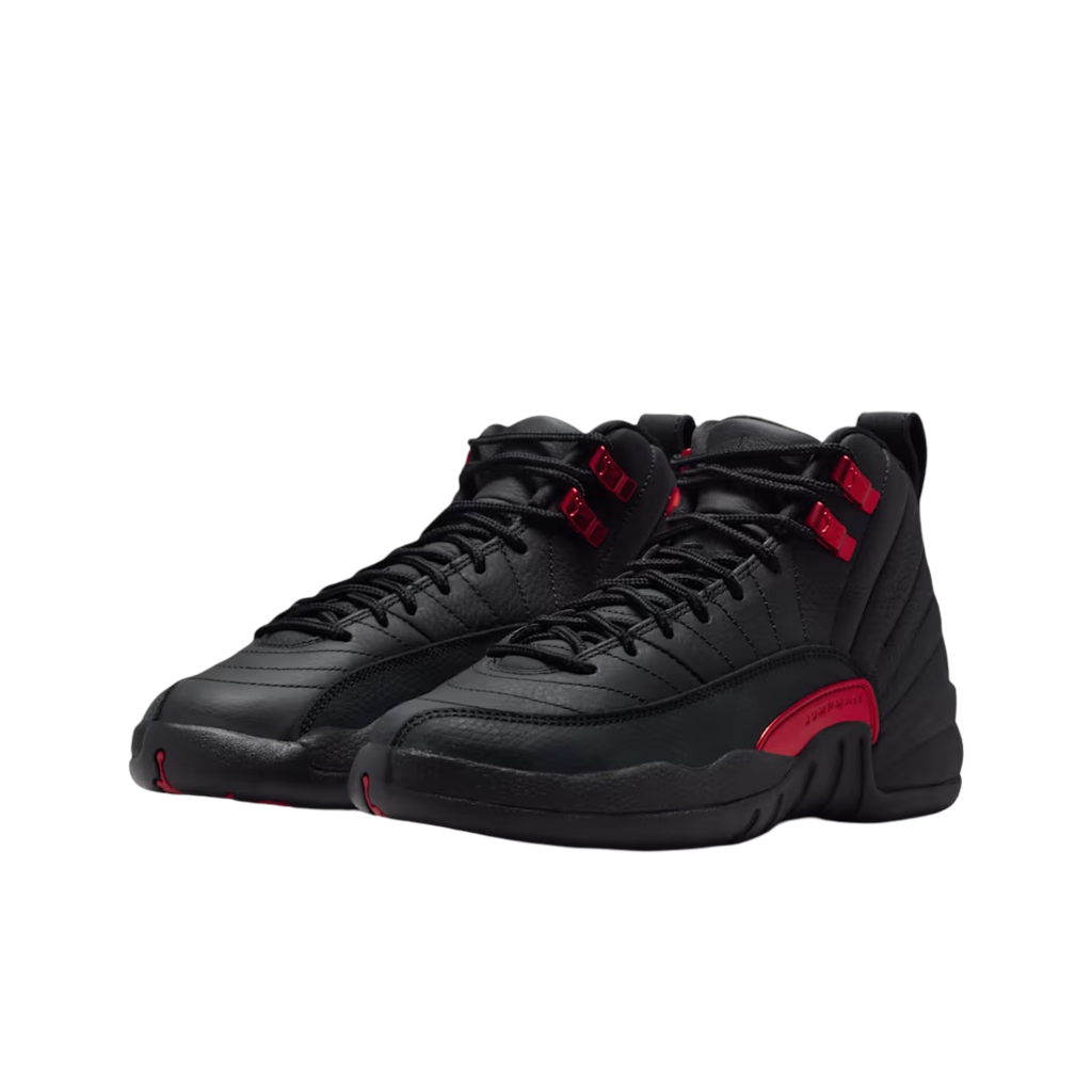 (GS) Air Jordan 12 Retro "Bloodline" (2026) Sneakers in Black [153265-003] | FOOT NINJAS [3]