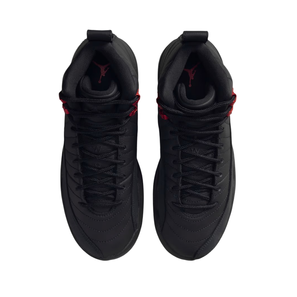 (GS) Air Jordan 12 Retro "Bloodline" (2026) Sneakers in Black [153265-003] | FOOT NINJAS [4]
