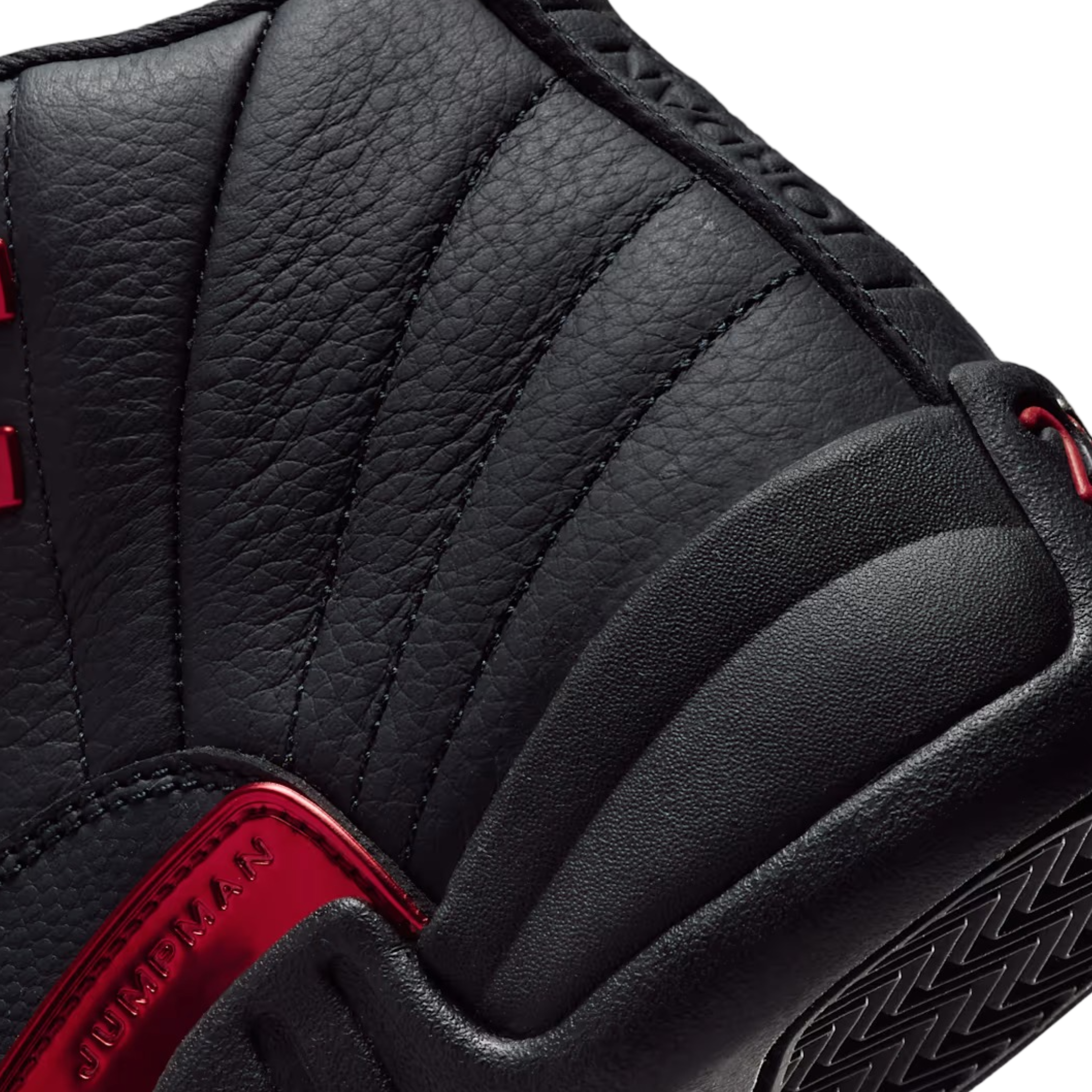 (GS) Air Jordan 12 Retro "Bloodline" (2026) Sneakers in Black [153265-003] | FOOT NINJAS [8]