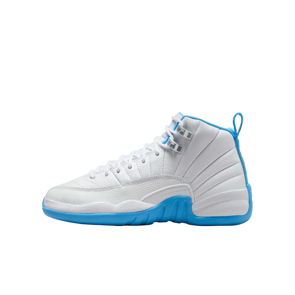(GS) Air Jordan 12 Retro "Melo / UNC University Blue" (2025) [153265-112] Sneakers in Blue | FOOT NINJAS {1}