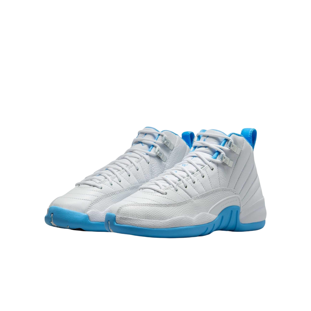 (GS) Air Jordan 12 Retro "Melo / UNC University Blue" (2025) [153265-112] Sneakers in Blue | FOOT NINJAS {3}