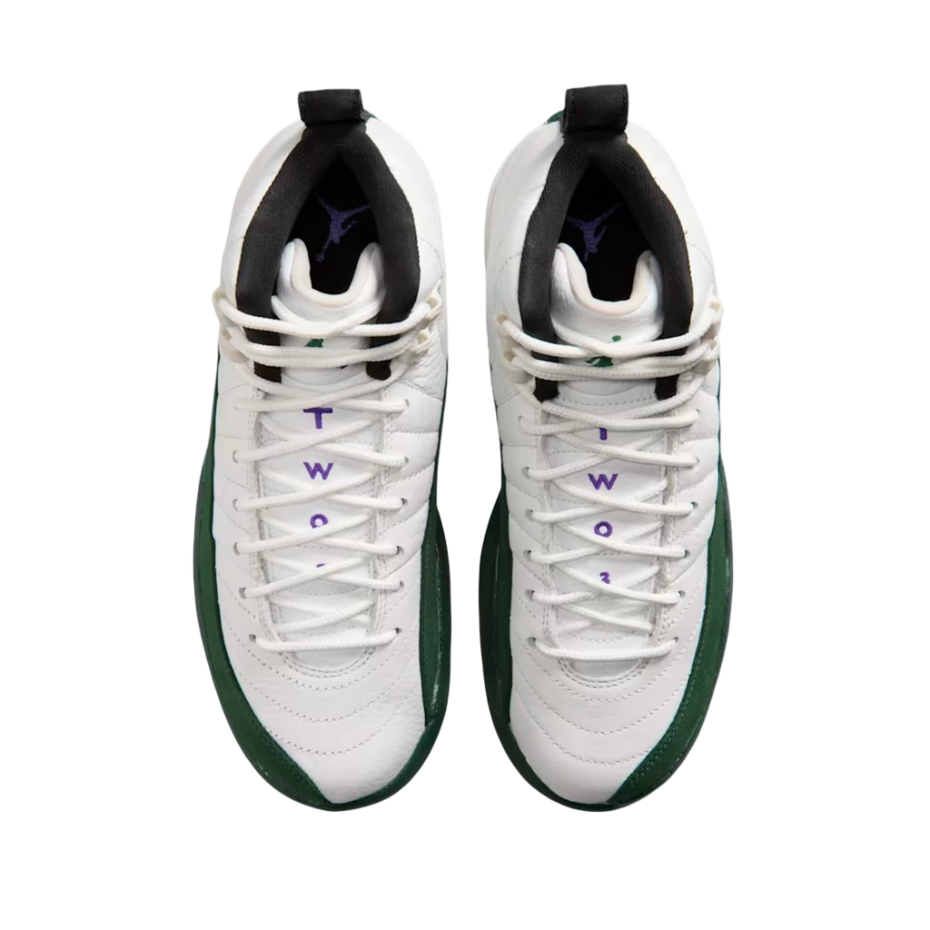 (GS) Air Jordan 12 Retro "Milwaukee Bucks / Gorge Green" (2026) [153265-103] Sneakers in Green | FOOT NINJAS {4}