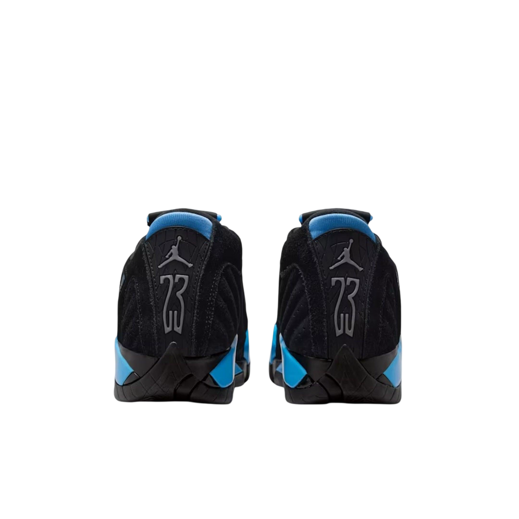 (GS) Air Jordan 14 Retro "Black / UNC University Blue" (2026) [487524-007] Sneakers in Black | FOOT NINJAS {5}