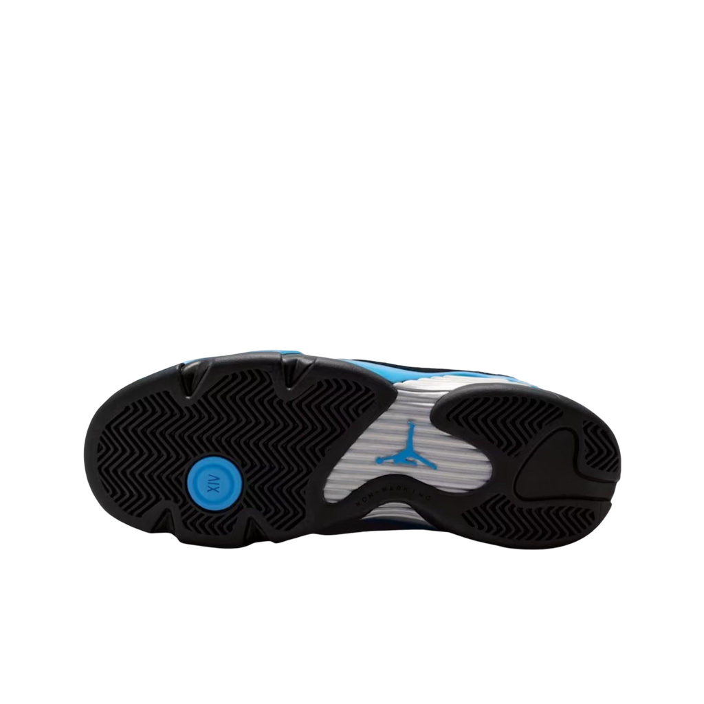 (GS) Air Jordan 14 Retro "Black / UNC University Blue" (2026) [487524-007] Sneakers in Black | FOOT NINJAS {6}