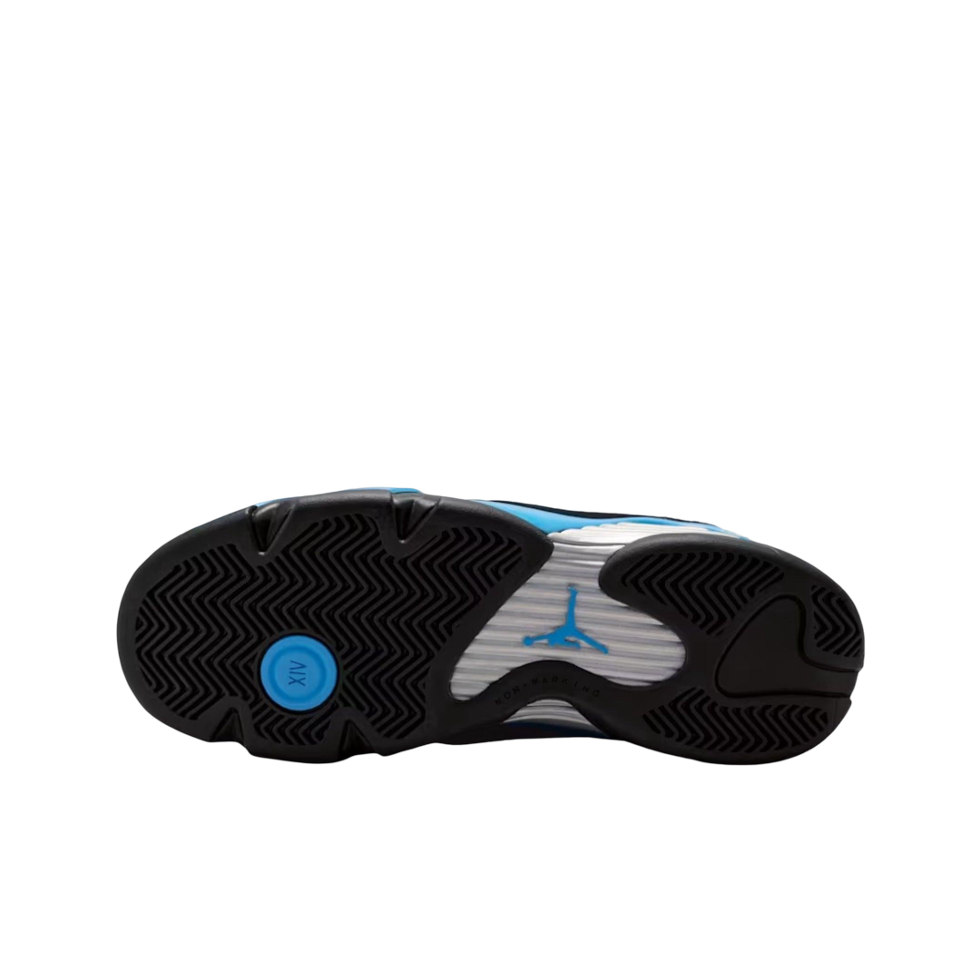 (GS) Air Jordan 14 Retro "Black / UNC University Blue" (2026) [487524-007] Sneakers in Black | FOOT NINJAS {6}