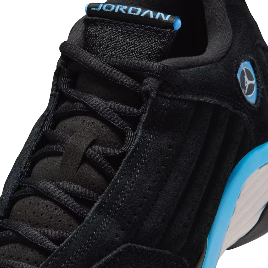 (GS) Air Jordan 14 Retro "Black / UNC University Blue" (2026) [487524-007] Sneakers in Black | FOOT NINJAS {7}