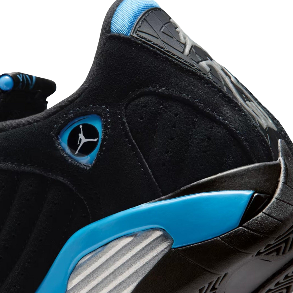 (GS) Air Jordan 14 Retro "Black / UNC University Blue" (2026) [487524-007] Sneakers in Black | FOOT NINJAS {8}