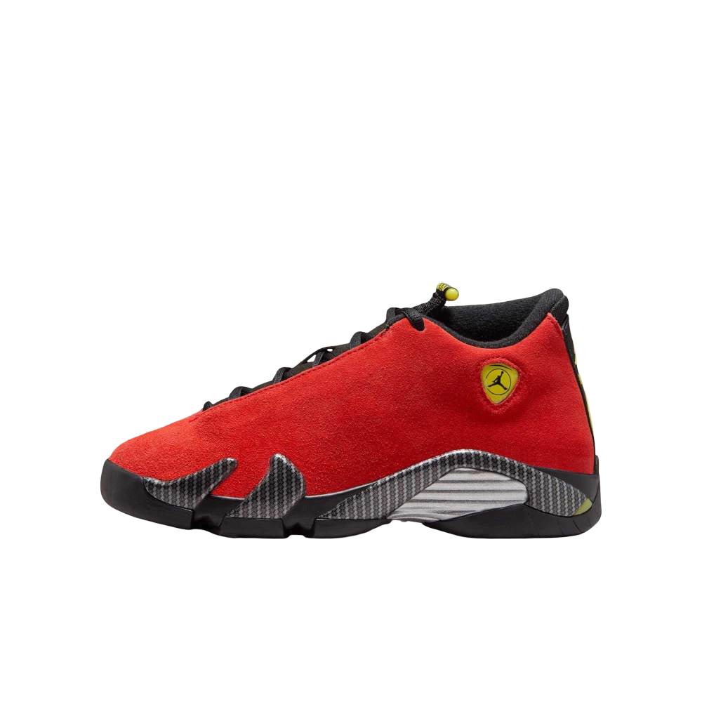 (GS) Air Jordan 14 Retro "Ferrari / Challenge Red" (2025) [IF5016-600] Sneakers in Red | FOOT NINJAS {1}