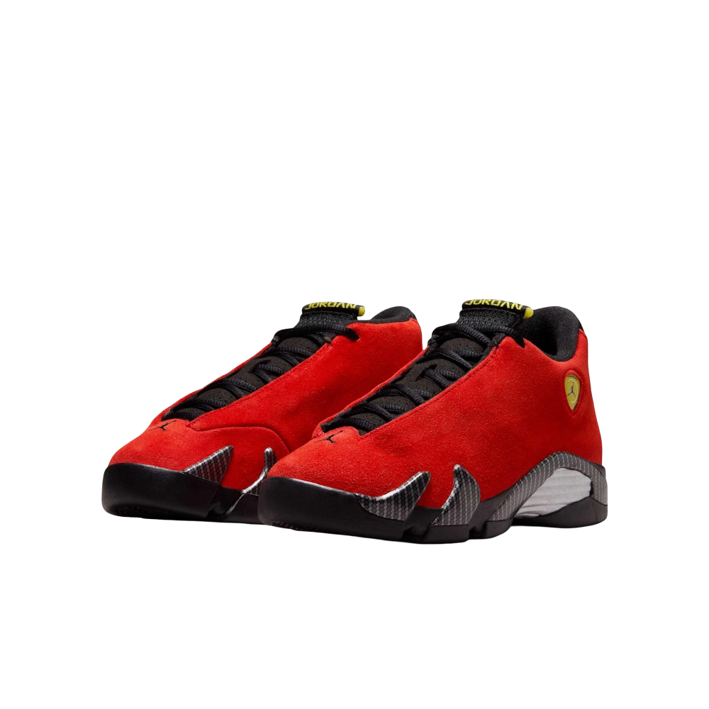 (GS) Air Jordan 14 Retro "Ferrari / Challenge Red" (2025) [IF5016-600] Sneakers in Red | FOOT NINJAS {3}