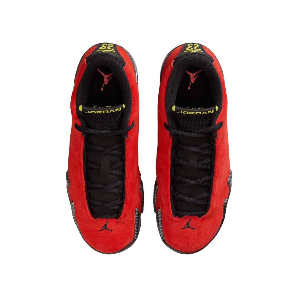 (GS) Air Jordan 14 Retro "Ferrari / Challenge Red" (2025) [IF5016-600] Sneakers in Red | FOOT NINJAS {4}
