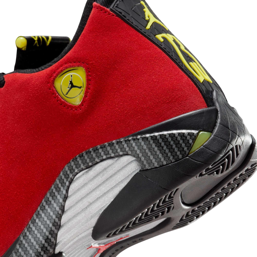 (GS) Air Jordan 14 Retro "Ferrari / Challenge Red" (2025) [IF5016-600] Sneakers in Red | FOOT NINJAS {8}