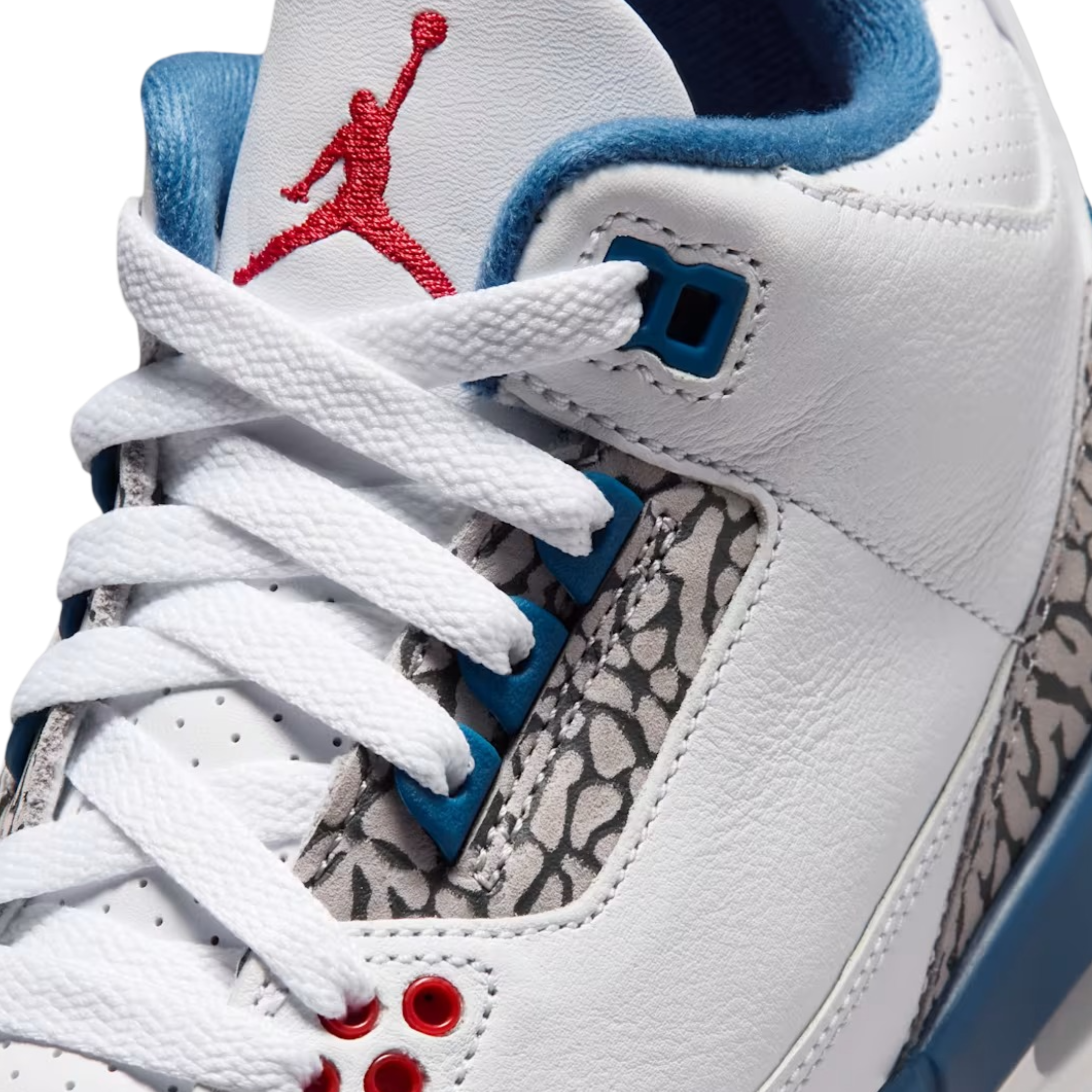 (GS) Air Jordan 3 Retro OG "True Blue" (2026) [DM0967-104] Sneakers in White | FOOT NINJAS [7]