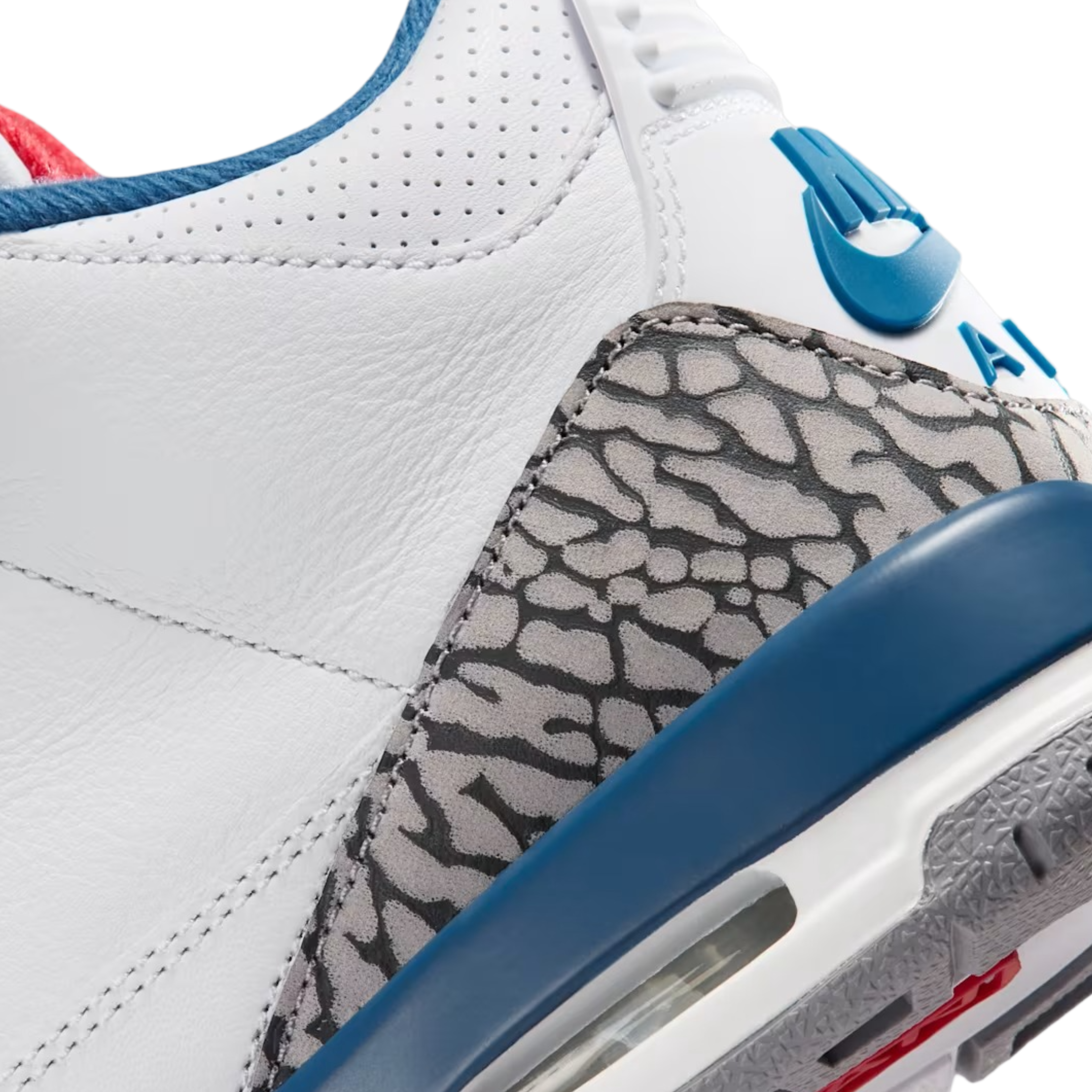 (GS) Air Jordan 3 Retro OG "True Blue" (2026) [DM0967-104] Sneakers in White | FOOT NINJAS [8]