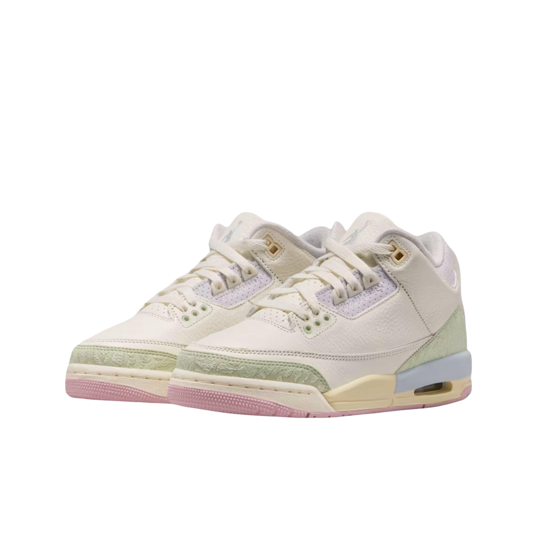(GS) Air Jordan 3 Retro "Spring is in the Air" (2026) [IF4758-100] Sneakers in Multicolor | FOOT NINJAS {3}