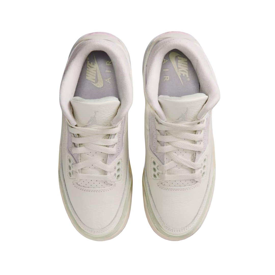 (GS) Air Jordan 3 Retro "Spring is in the Air" (2026) [IF4758-100] Sneakers in Multicolor | FOOT NINJAS {4}