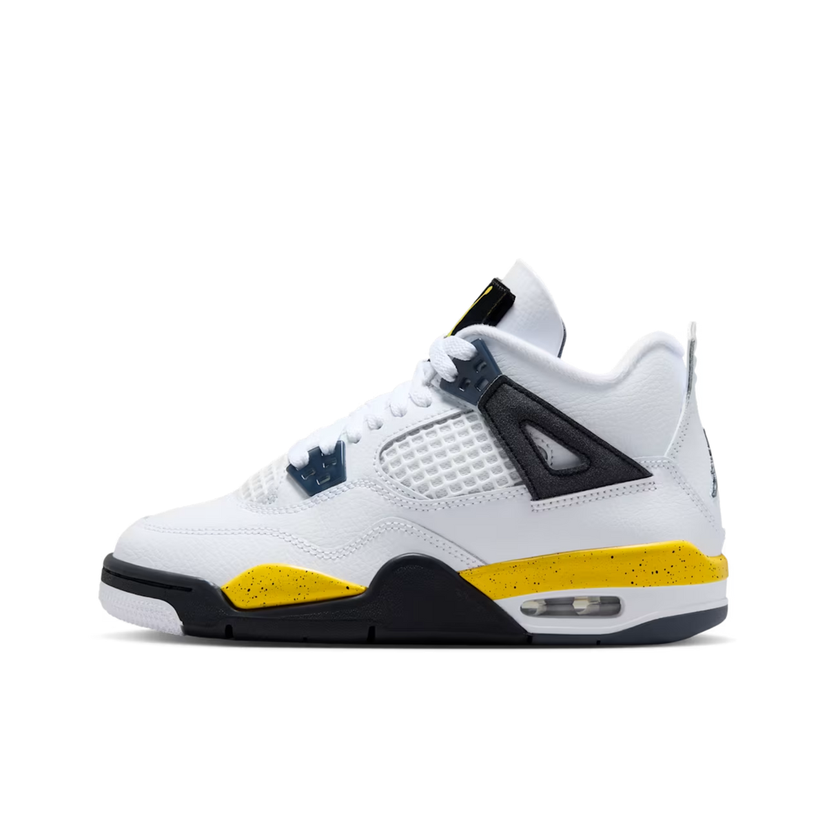 (GS) Air Jordan 4 Retro "Rare Air / Tour Yellow" (2026) [408452-102] Sneakers in White | FOOT NINJAS {1}