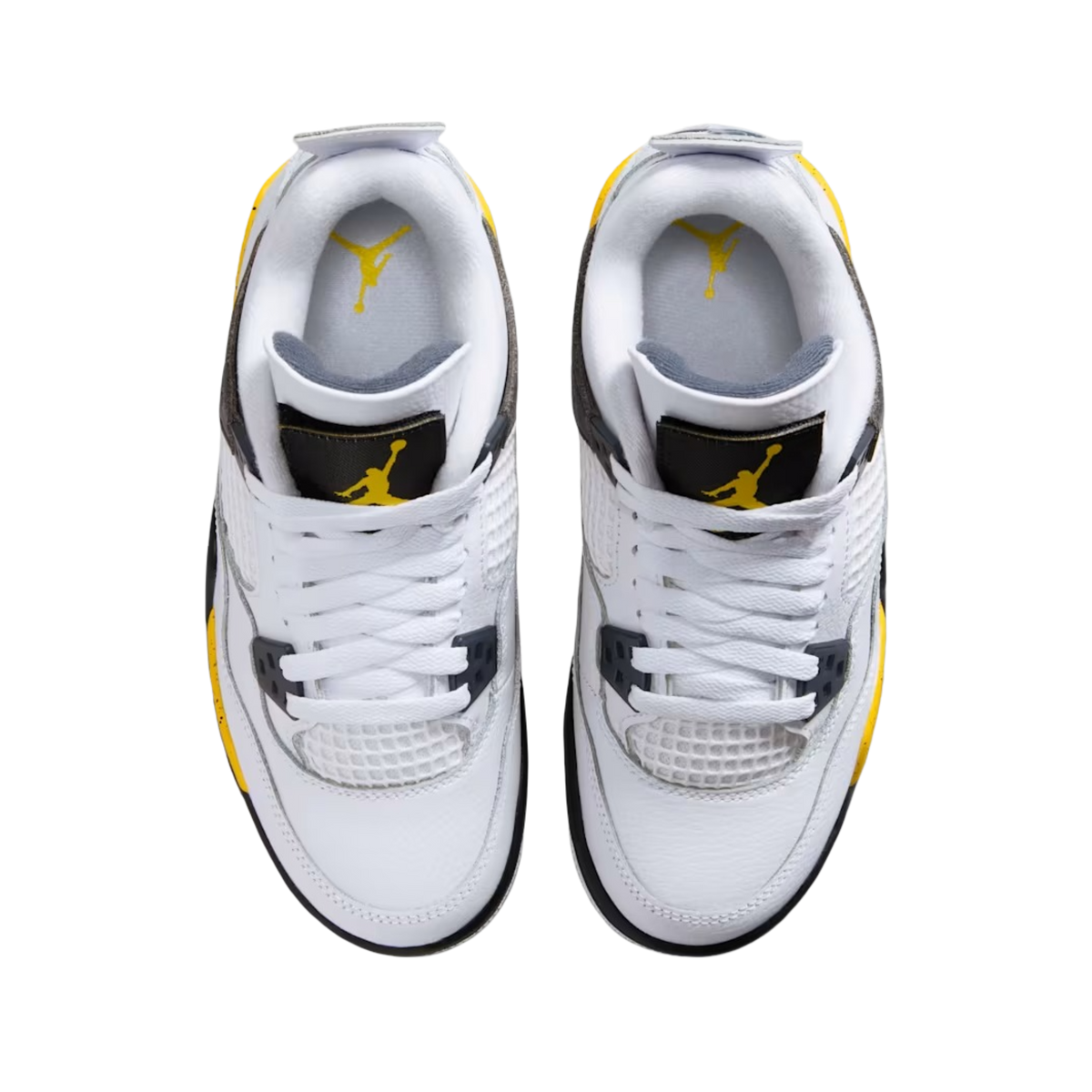 (GS) Air Jordan 4 Retro "Rare Air / Tour Yellow" (2026) [408452-102] Sneakers in White | FOOT NINJAS {4}