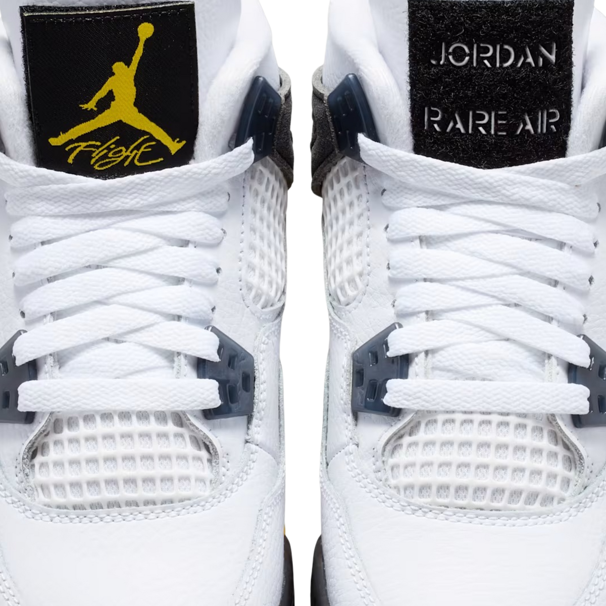 (GS) Air Jordan 4 Retro "Rare Air / Tour Yellow" (2026) [408452-102] Sneakers in White | FOOT NINJAS {5}