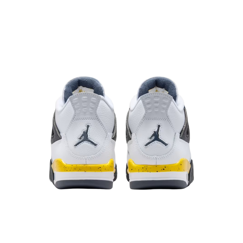 (GS) Air Jordan 4 Retro "Rare Air / Tour Yellow" (2026) [408452-102] Sneakers in White | FOOT NINJAS {6}