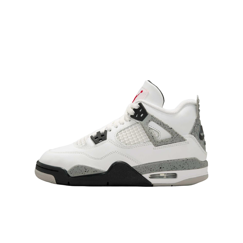 (GS) Air Jordan 4 Retro "Reimagined White Cement" (2025) [IB4171-100] Sneakers in White | FOOT NINJAS {1}