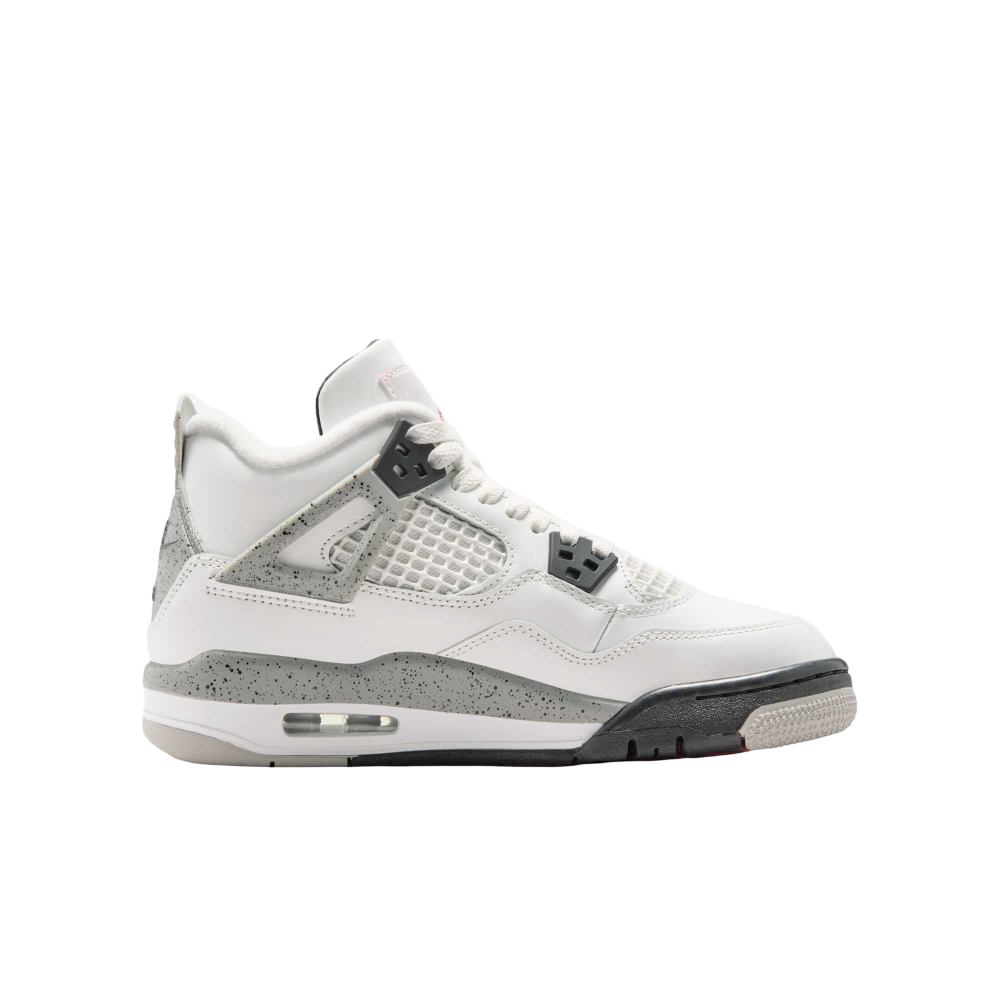(GS) Air Jordan 4 Retro "Reimagined White Cement" (2025) [IB4171-100] Sneakers in White | FOOT NINJAS {2}