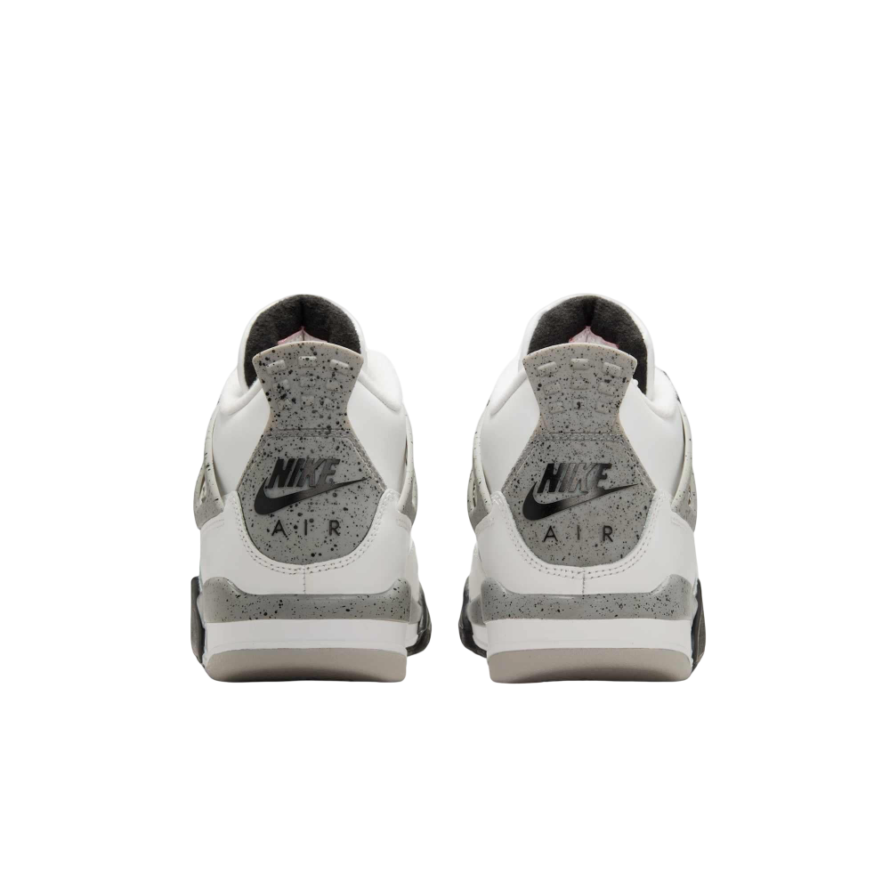 (GS) Air Jordan 4 Retro "Reimagined White Cement" (2025) [IB4171-100] Sneakers in White | FOOT NINJAS {5}