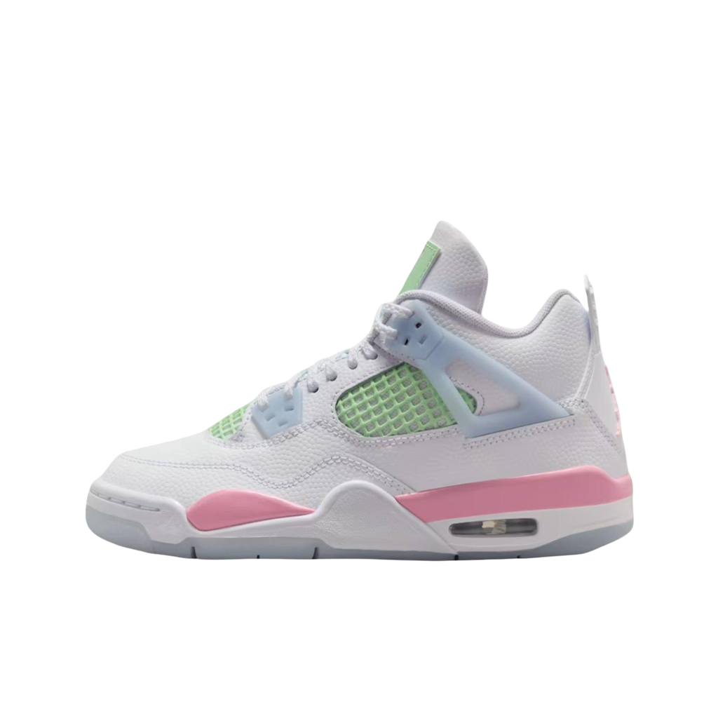 (GS) Air Jordan 4 Retro "Valentine's Day / Pastel" (2026) [IB7068-100] Sneakers in Multicolor | FOOT NINJAS {1}