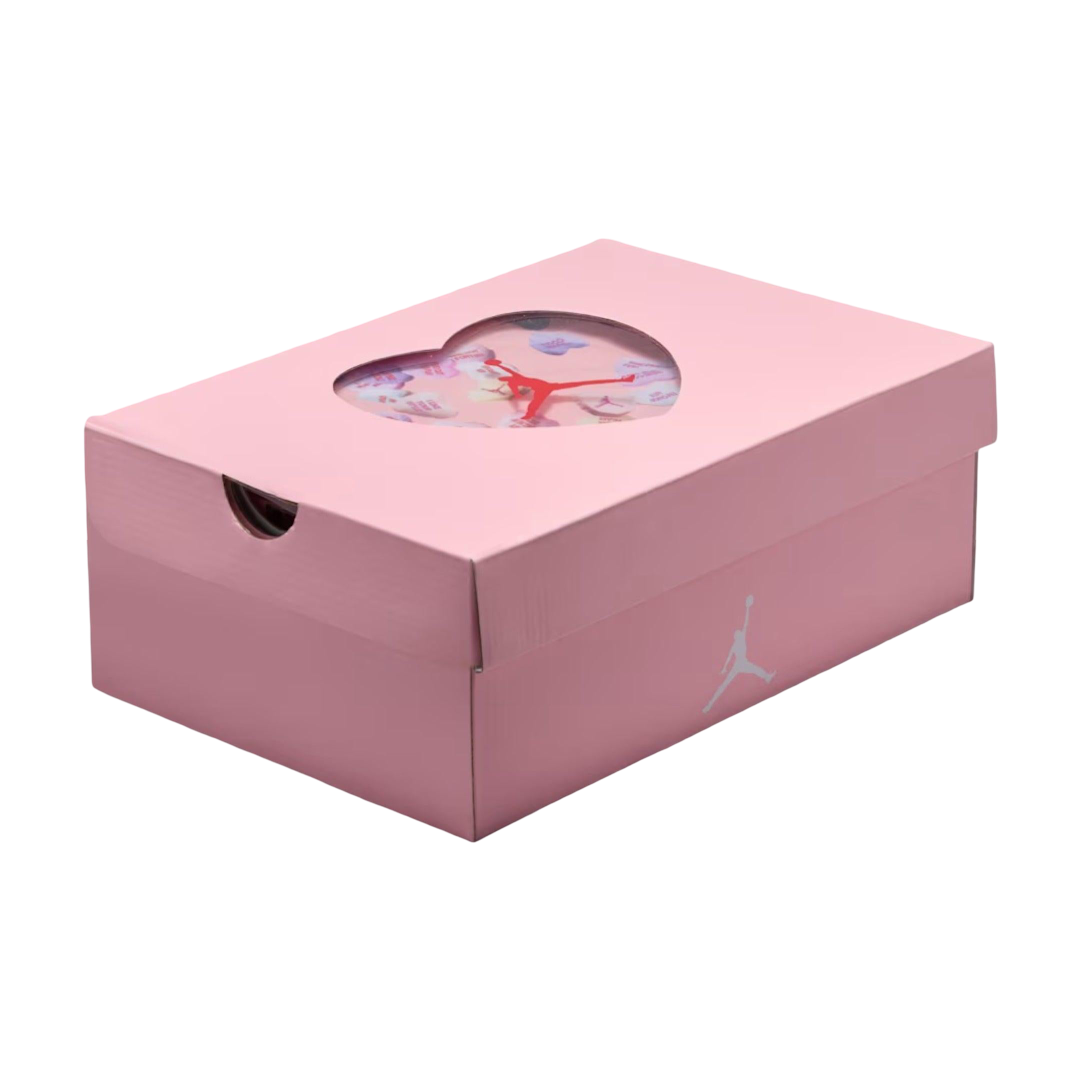 (GS) Air Jordan 4 Retro "Valentine's Day / Pastel" (2026) [IB7068-100] Sneakers in Multicolor | FOOT NINJAS {11}