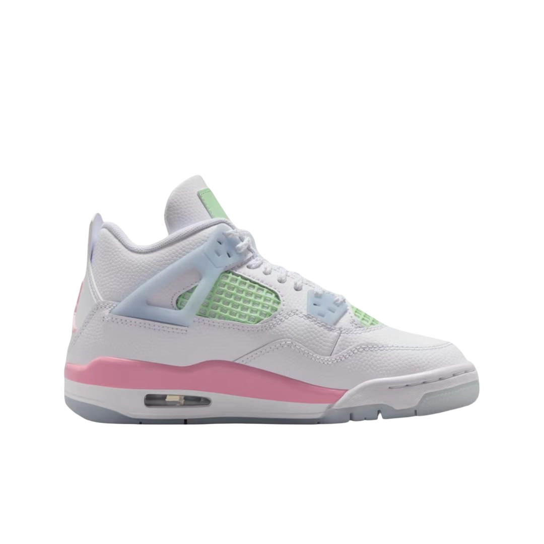 (GS) Air Jordan 4 Retro "Valentine's Day / Pastel" (2026) [IB7068-100] Sneakers in Multicolor | FOOT NINJAS {3}