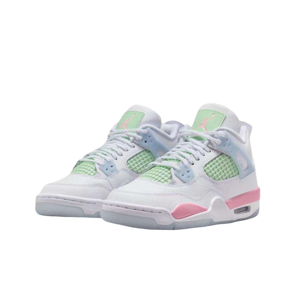 (GS) Air Jordan 4 Retro "Valentine's Day / Pastel" (2026) [IB7068-100] Sneakers in Multicolor | FOOT NINJAS {4}