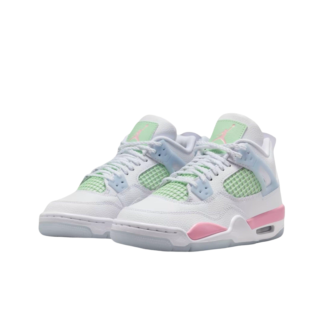 (GS) Air Jordan 4 Retro "Valentine's Day / Pastel" (2026) [IB7068-100] Sneakers in Multicolor | FOOT NINJAS {4}