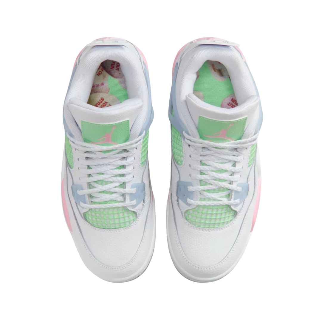 (GS) Air Jordan 4 Retro "Valentine's Day / Pastel" (2026) [IB7068-100] Sneakers in Multicolor | FOOT NINJAS {5}