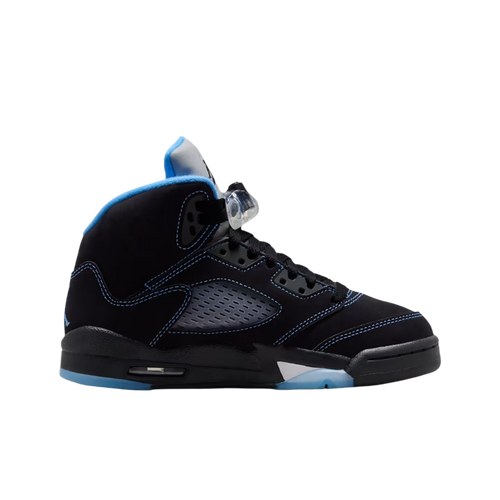 (GS) Air Jordan 5 Retro "Black Carolina / UNC University Blue" (2026) [440888-008] Sneakers in Black | FOOT NINJAS [2]