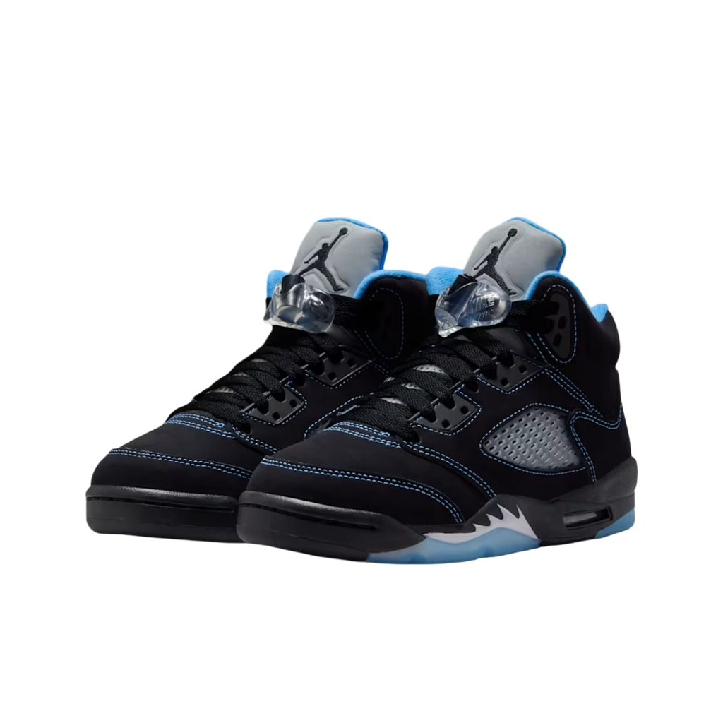 (GS) Air Jordan 5 Retro "Black Carolina / UNC University Blue" (2026) [440888-008] Sneakers in Black | FOOT NINJAS [3]