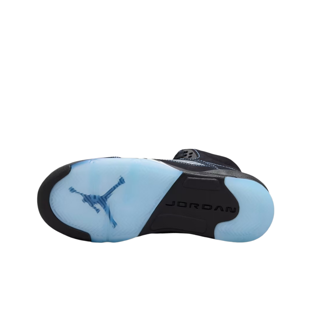 (GS) Air Jordan 5 Retro "Black Carolina / UNC University Blue" (2026) [440888-008] Sneakers in Black | FOOT NINJAS [6]