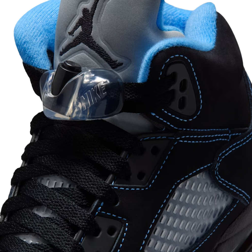 (GS) Air Jordan 5 Retro "Black Carolina / UNC University Blue" (2026) [440888-008] Sneakers in Black | FOOT NINJAS [7]