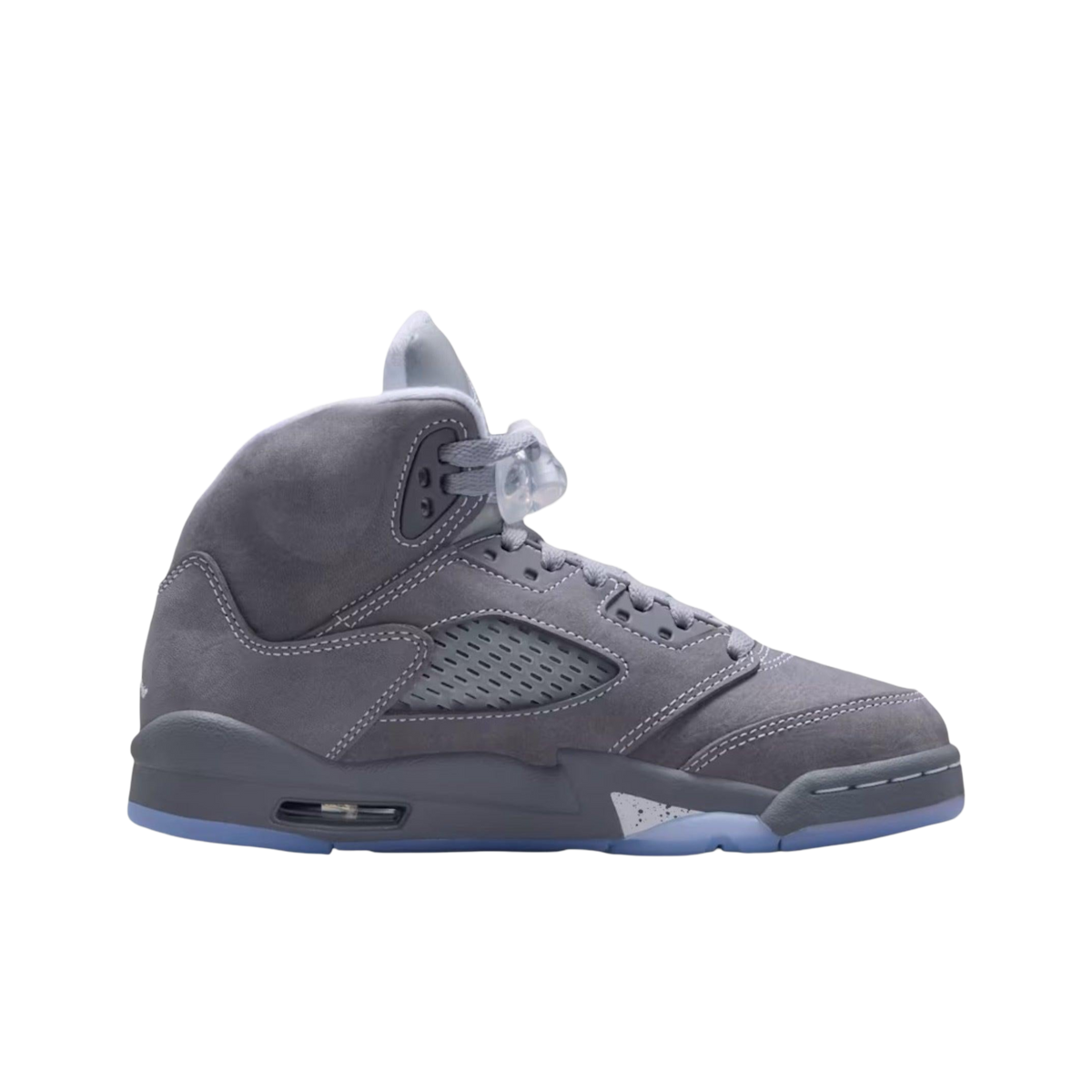 (GS) Air Jordan 5 Retro "Wolf Grey" (2026) [440888-002] Sneakers in Grey | FOOT NINJAS {2}