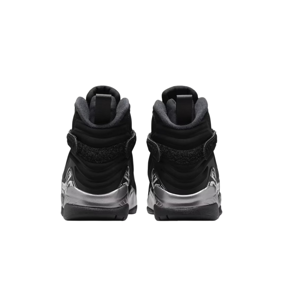 (GS) Air Jordan 8 Retro "Chrome" (2026) [305368-007] Sneakers in Black | FOOT NINJAS {5}