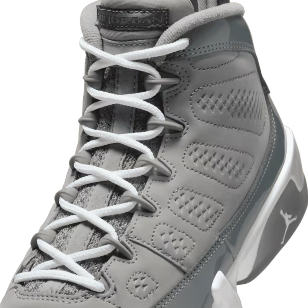 (GS) Air Jordan 9 Retro "Cool Grey" (2025) [HV4574-011] Sneakers in Grey | FOOT NINJAS {6}