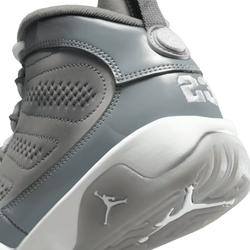 (GS) Air Jordan 9 Retro "Cool Grey" (2025) [HV4574-011] Sneakers in Grey | FOOT NINJAS {7}