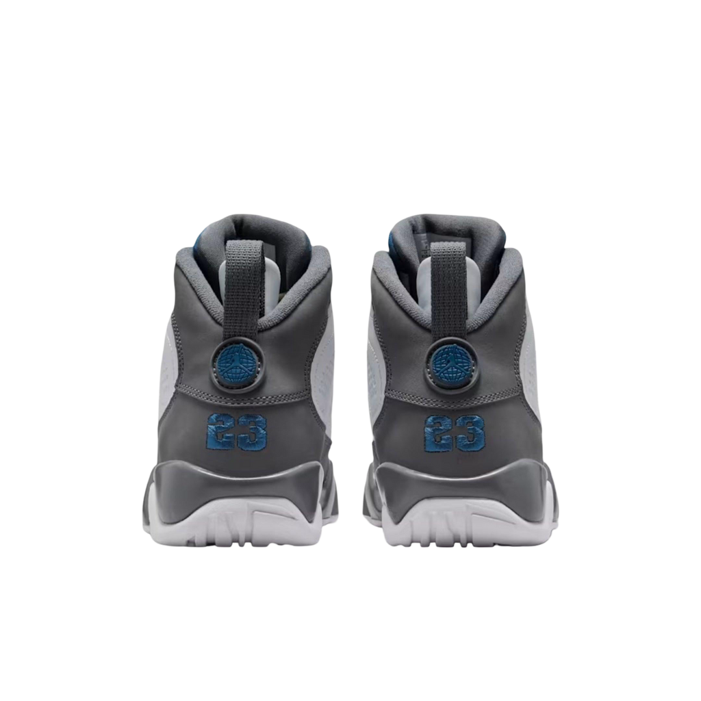 (GS) Air Jordan 9 Retro "Flint Grey / French Blue" (2026) [HV4574-100] Sneakers in Grey | FOOT NINJAS {5}