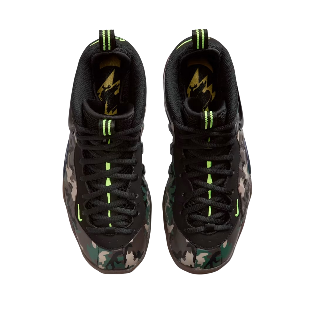 (GS) Nike Air Little Foamposite Pro "Green Camo" (2026) [IV7555-001] Sneakers in Multicolor | FOOT NINJAS {4}