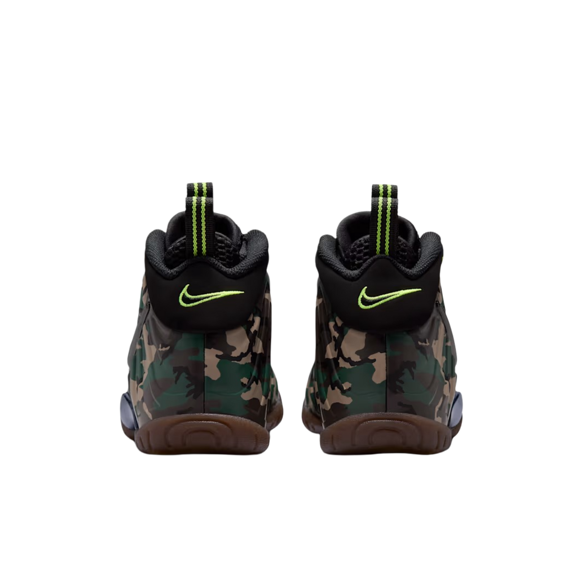 (GS) Nike Air Little Foamposite Pro "Green Camo" (2026) [IV7555-001] Sneakers in Multicolor | FOOT NINJAS {5}